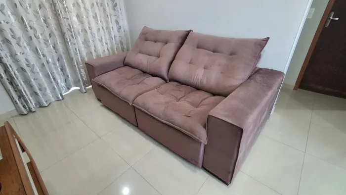 Sofá retrátil e reclinável Rosé 2,30m