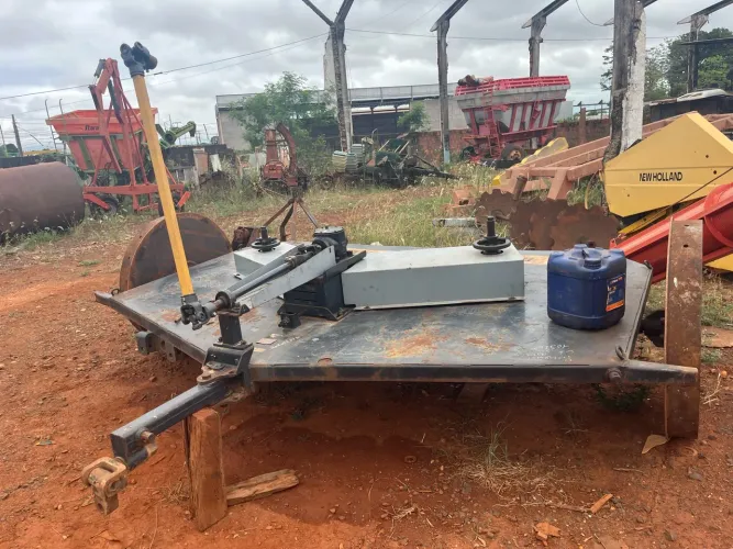 Rocadeira Dupla de arrasto para trator Baldan 3.20