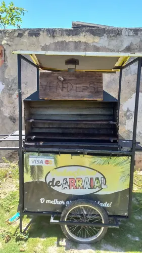 Barraca de churrasquinho