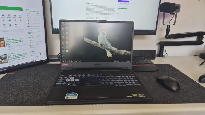 Notebook ASUS TUF Gaming A15 RTX 3050 Ryzen 7 32GB RAM 512GB SSD Windows 11 15.6" 144Hz