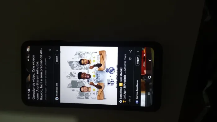Celular Samsung A07 novo $500 