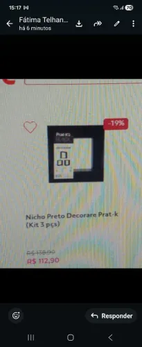 Vendo nicho preto