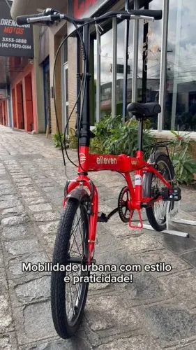 Bicicleta elleven dobrável