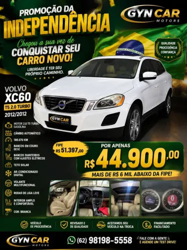 Volvo XC 60 2.0 T5 5P 2012