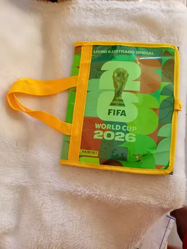 Capa de proteção para álbum da copa do mundo 2026