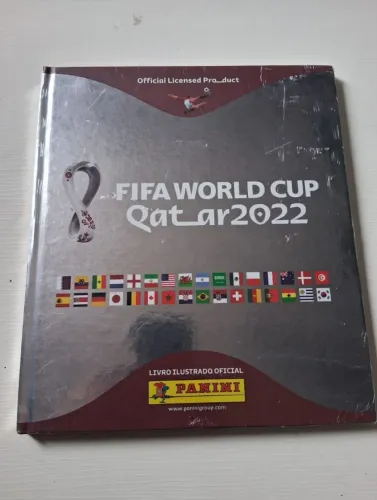 Copa do Mundo 2022 álbum Prata lacrado