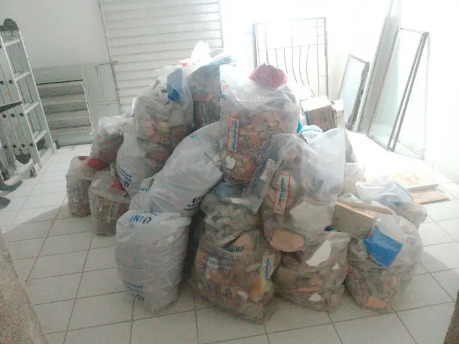 Entulho de obra doação 50 sacos