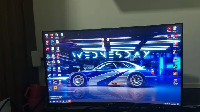 Monitor Gamer Husky Storm 27' LED Curvo 165 Hz