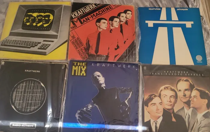 Lote 6 LP VINIL KRAFTWERT 