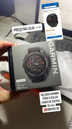 Relogio Garmin Fenix 8 51mm