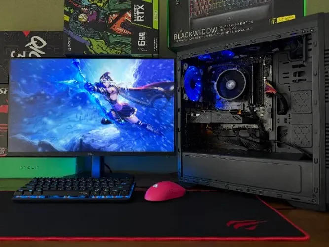 PC-Gamer AMD Ryzen 5-3600 B450M 8gb SSD-240gb RTX-3050 6gb 