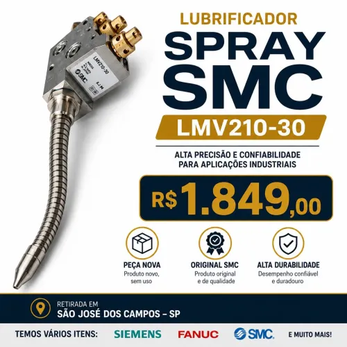 Lubrificador Spray SMC LMV210-30 - Novo e Original