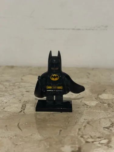 Boneco: Estilo Lego Batman Com Acessórios - WM Blocks Original Excelente Estado