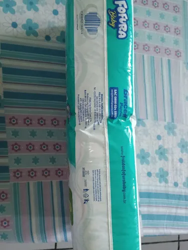 Fraldas descartáveis fofura