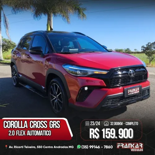 Toyota Corolla Cross Gr-s 2.0 16V Flex Aut. 2024