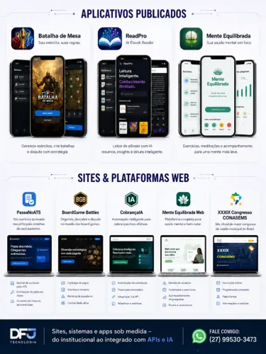 Programador | Desenvolvedor de Sites, Sistemas e Aplicativos | PHP, WordPress, IA e APIs