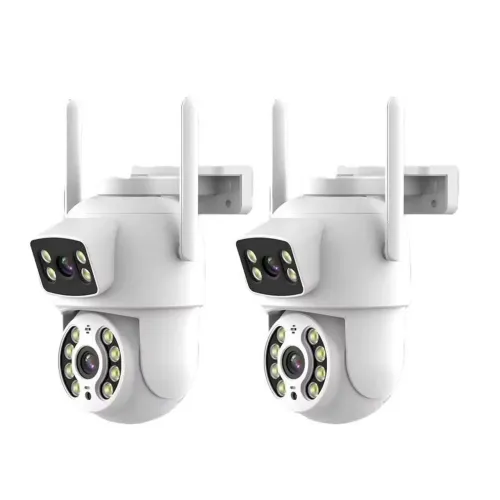 Câmera de segurança com wifi pra parede e imagem Dupla
