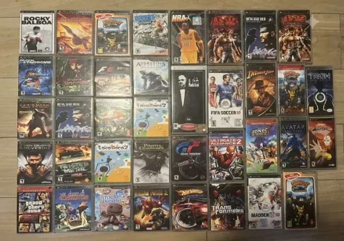 Varios jogos para PSP(alguns bem raros)