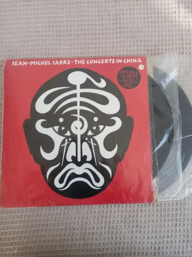 Jean Michel jarre - the concerts in China. Lp disco de vinil duplo.