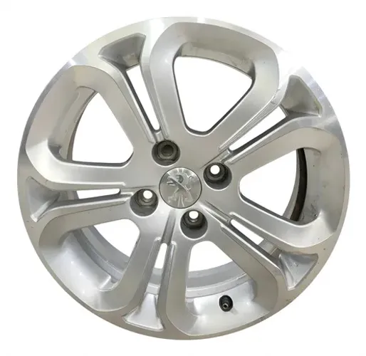 Roda Aro 17 4x100 Peugeot 2008 2018 A 2020 Prata