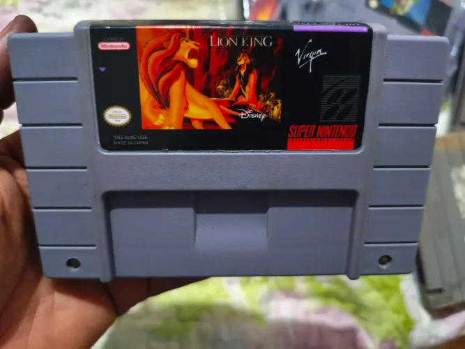 Lion King ORIGINAL AMERICANO SNES