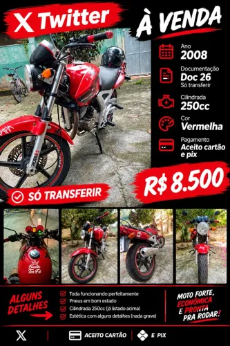 Honda CBX 250 Twister 2008