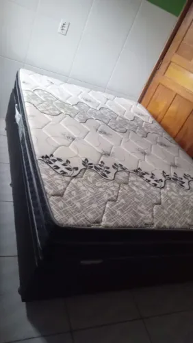 Cama Box baú casal normal