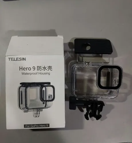Caixa Estanque Telesin Para GoPro Hero 9 10 11 12 Black Nova<br>
