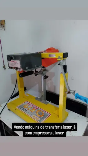 Maquina Transfer Laser Giro 360 mais impressora a laser ho 1025 