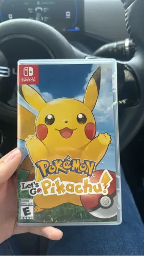 Jogo lets go pikachu nintendo switch