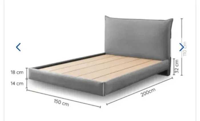 Cama casal queen flutuante 