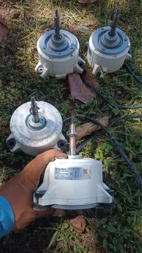 Motor ventilador da evaporadora k7 Midea carrier Springer , tem conversa no valor 