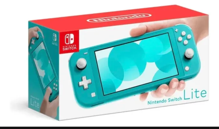 Nintendo switch lote turquesa lacrado
