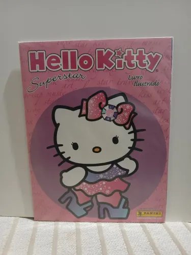 Álbum de figurinhas Hello Kitty 