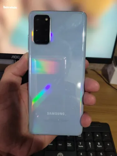 Celular S20+ 128GB Zerado, funciona tudo.