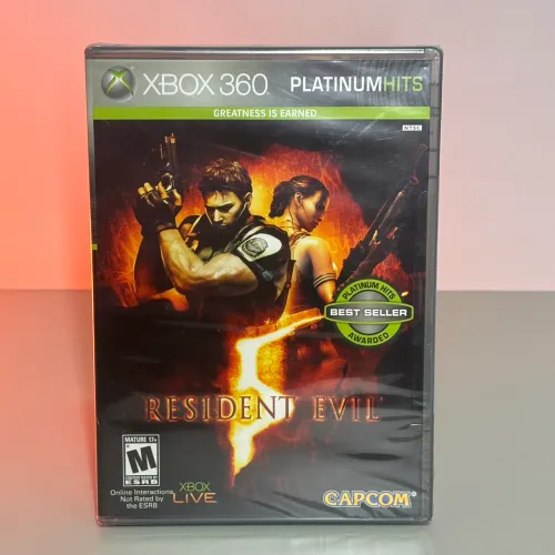 Resident evil 5 lacrado Xbox 360