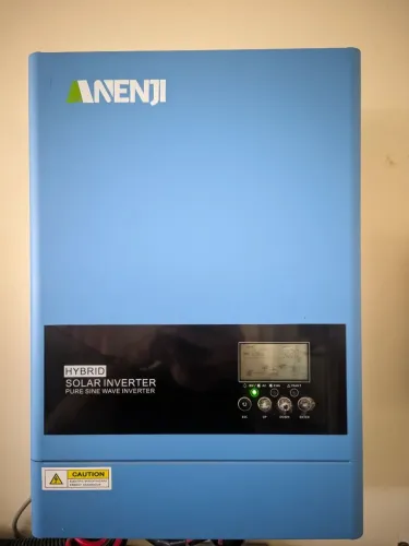 Inversor anenji 6.2k híbrido off grid 48v 220