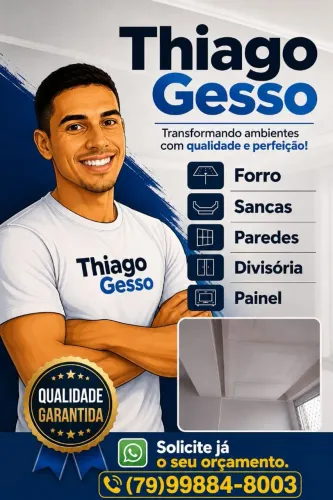 Gesseiro Profissional. *