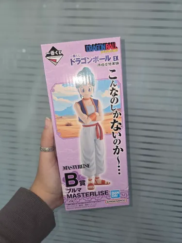 Boneca Bulma Dragon Ball IchibanKuji  Masterlise ,nova ,lacrada