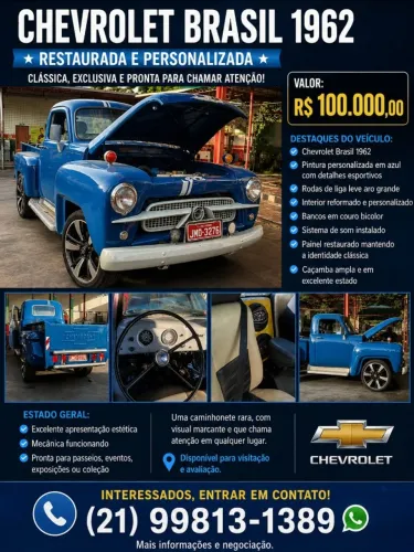 Chevrolet Brasil 3100 1962