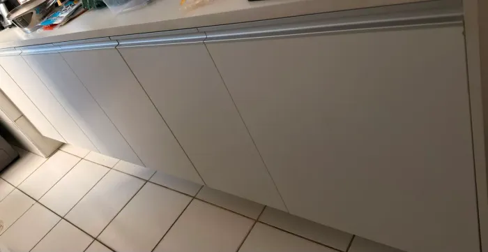Armário/Balcão de Cozinha Branco - 2,50 m