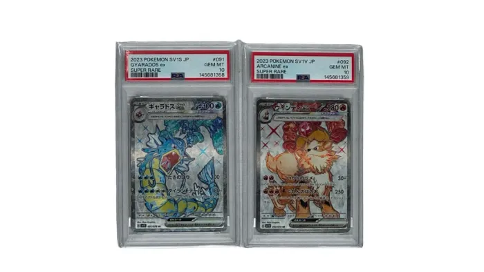 Kit 2 cartas Graduadas JP PSA 10 sequenciais coleção e graduação!