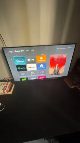 SMART TV AOC 32 FUNCIONANDO TUDO