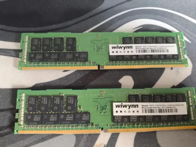 Kit com 2 Memória Servidor 32GB DDR4 2933 ECC Samsung