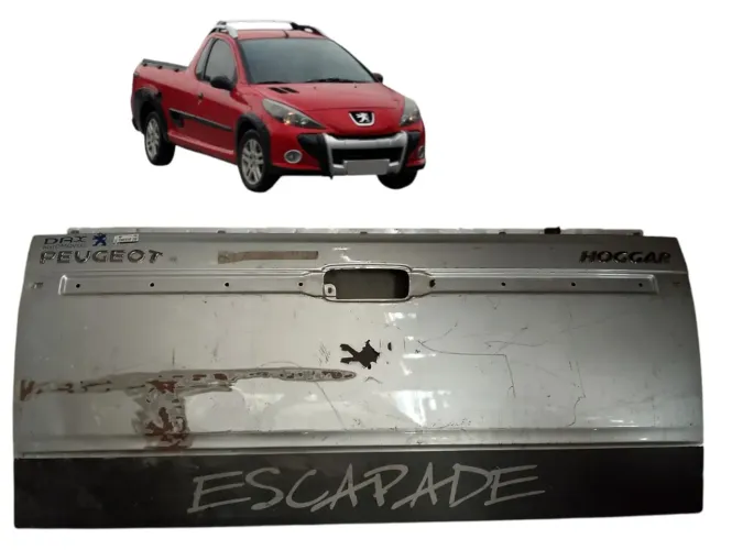 Tampa Traseira Caçamba Peugeot Hoggar 1.4 1.6 2009 2010 2011