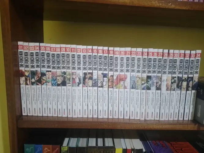 One Punch Man volumes 1 ao 34