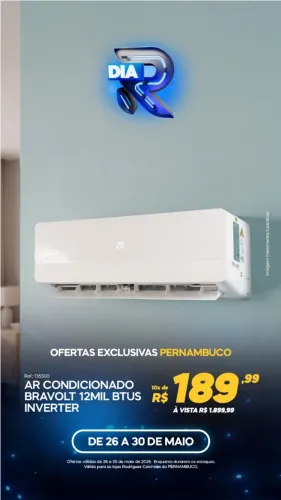 ar condicionados, air fryer e microondas