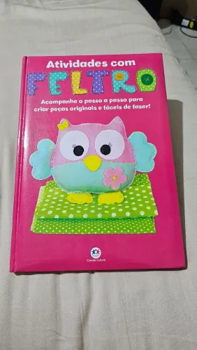 Livro ensina artesanato em feltro