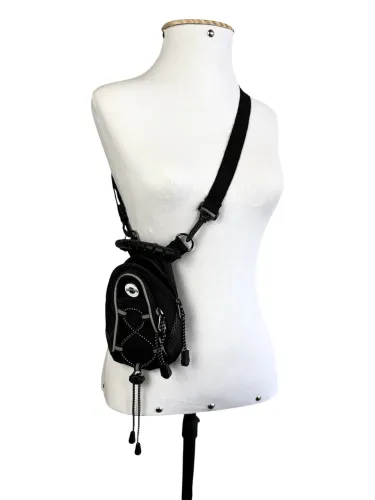 Mini Bolsa Shoulder Bag Crossbody Universal Studios Utilitária Preto