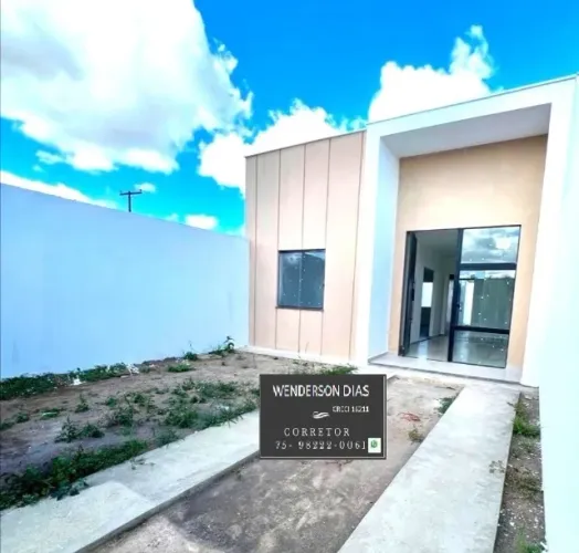 Na Mangabeira - Casa Linda e ampla Próximo a Av Ayrton Sena -Casa com 2/4 uma suíte